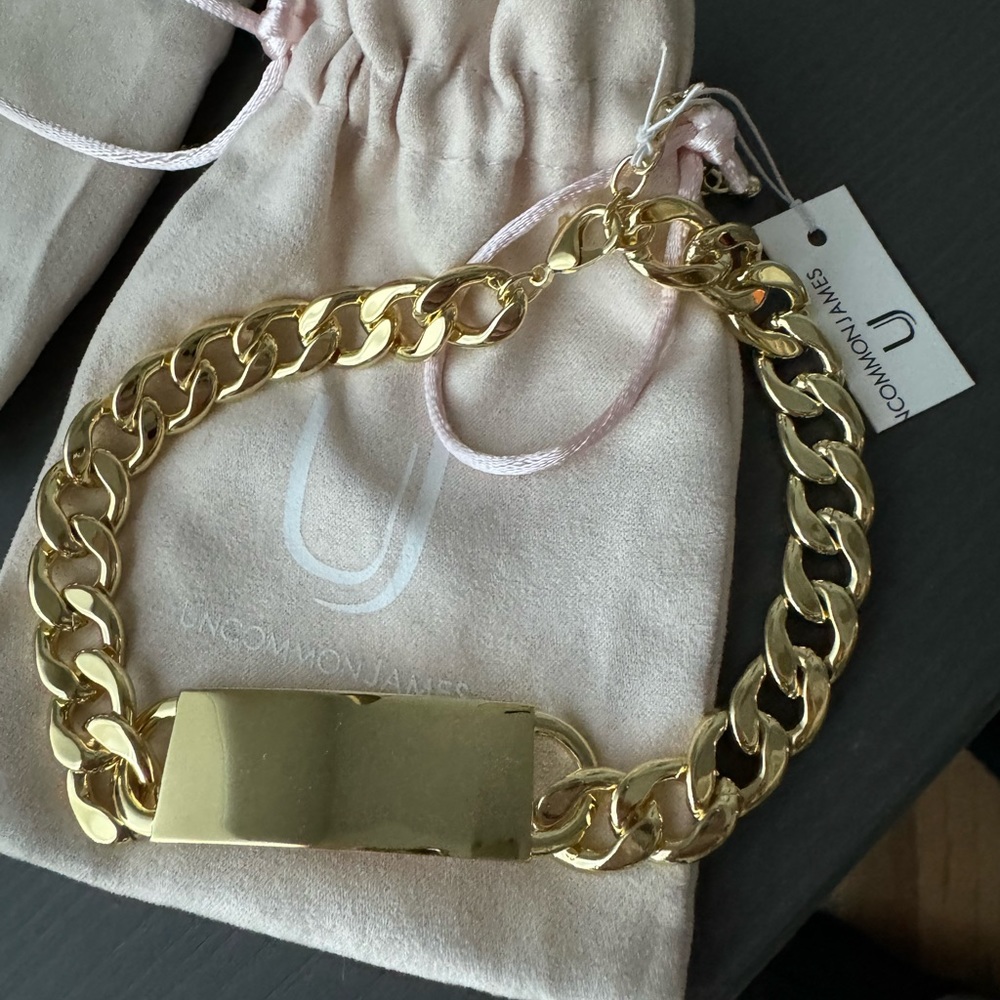 NWT Uncommon James Daresay Choker necklace plate - Picture 4 of 6